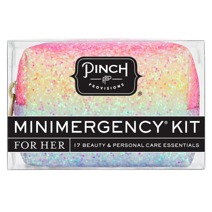 Glitter Rainbow Minimergency Kit Her