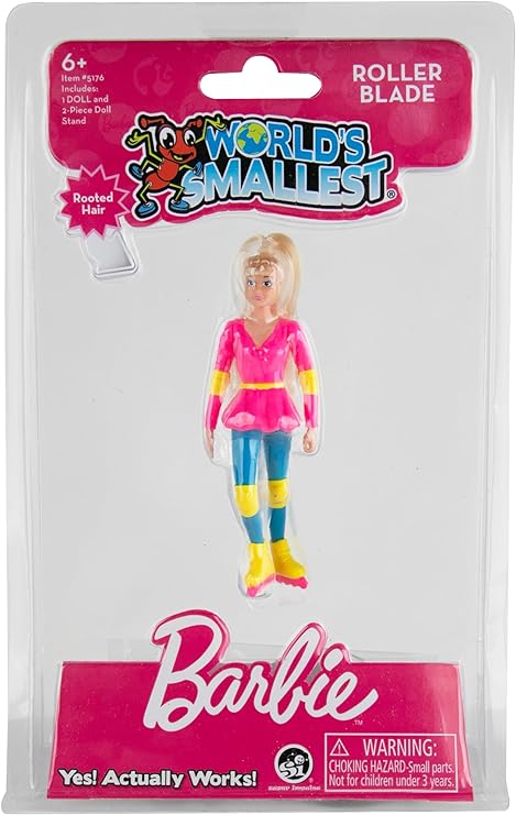 World's Smallest Rollerblade / Cowgirl Barbie