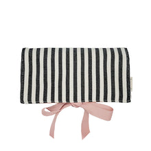 Load image into Gallery viewer, Bling Bag Jewelry Roll - Striped
