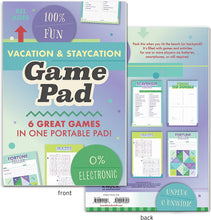 Load image into Gallery viewer, Vacation &amp; Staycation Game Pad

