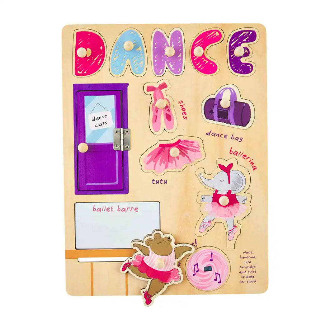 Dance Busy Board Wooden Puzzle