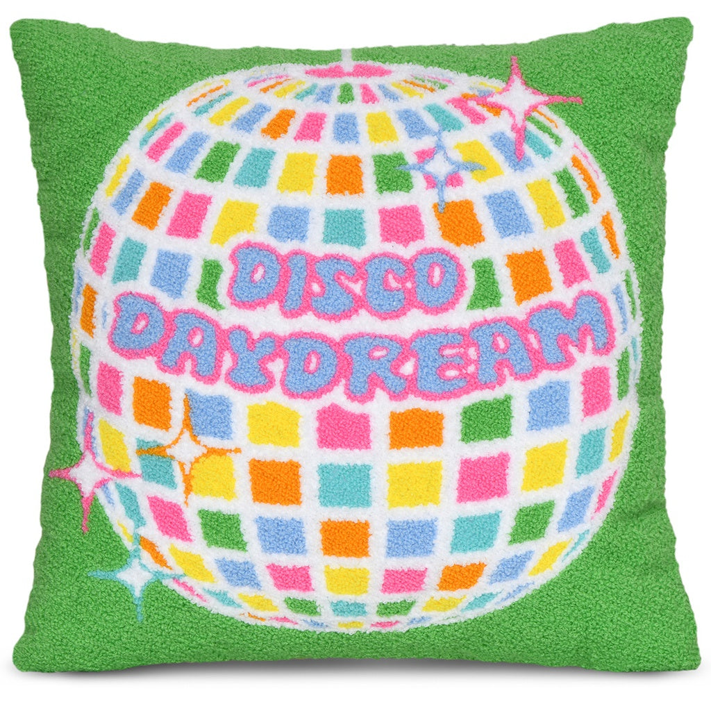 Disco Daydream Chenille Pillow