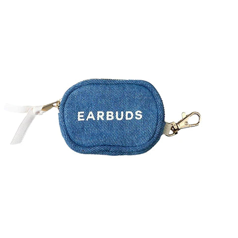 Earbuds Bag - Denim