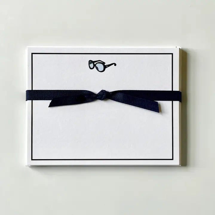 Chanel Glasses Note Cards