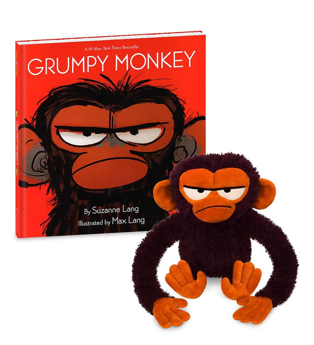 Grumpy Monkey Plush