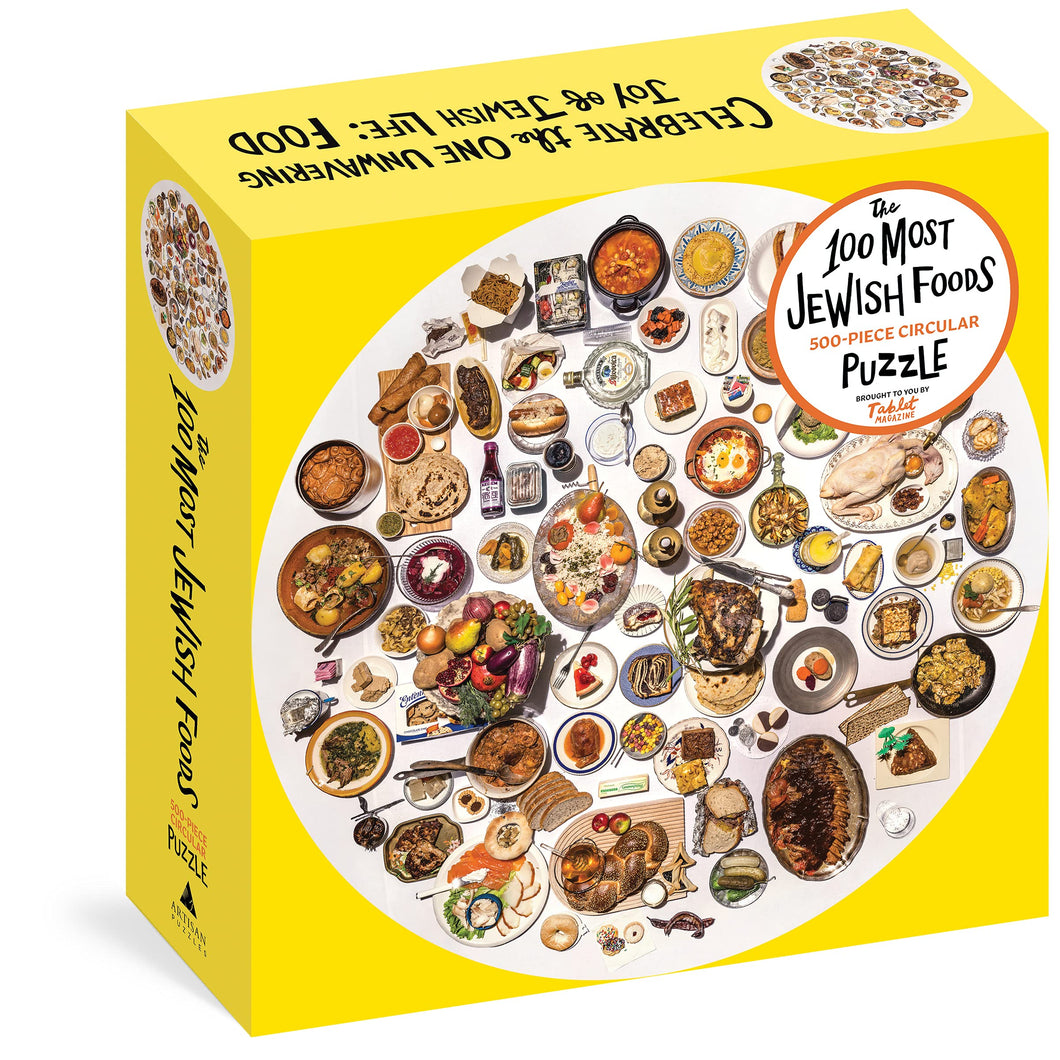 The 100 Most Jewish Foods 500 Piece Puzzle