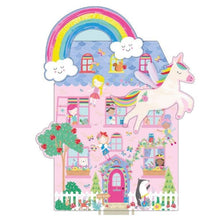 Load image into Gallery viewer, Puzzles In A Puzzle 3 in 1 Rainbow Fairy House
