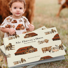 Load image into Gallery viewer, Farm Animal Book &amp; Swaddle Set
