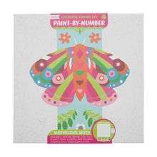 Load image into Gallery viewer, Colorific Canvas Kit Paint by Number Marvelous Moth
