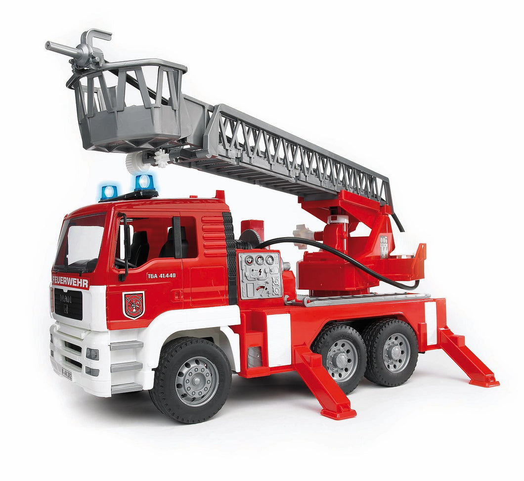 Fire Engine With Ladder, Water Pump & Light Sound Module