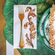 Load image into Gallery viewer, Gold Flora Guest Napkins
